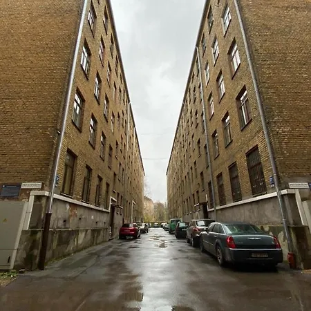 Ferienwohnung Quite Center Of Riga Exterior foto